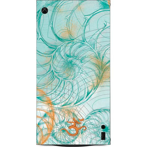 Tranquility XBox Series X Digital Edition Console Skin